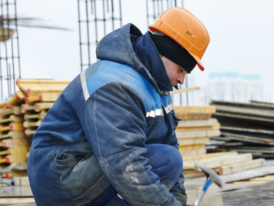 travaux de voirie en période d'intempéries